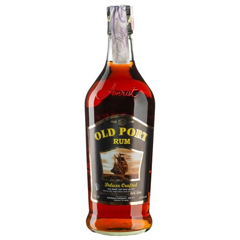 Big Barrel Online Liquor Store Nz Amrut Old Port Indian Deluxe Rum 700ml