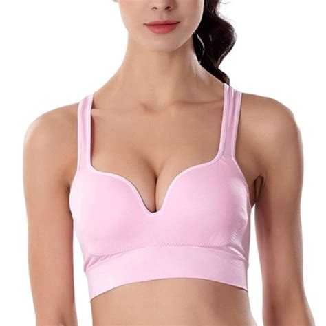 Xmarks Women Wirefree Bralette Back Smoothing Push Up Bra Seamless Underwear Wireless Bras Widen