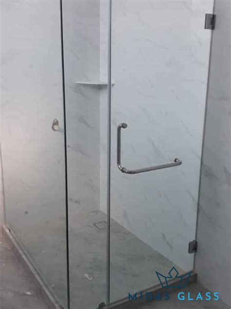 Corner Shower Screen Installation In Singapore Condo Rochor Midas