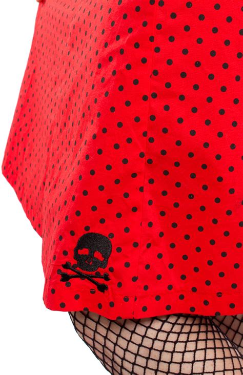 Sourpuss Polka Dot Swing Dress