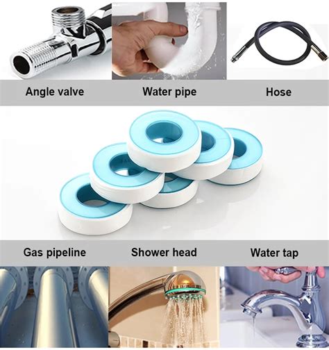 Faucet Waterproof Ptfe Teflonning Tape Ptfe Tape No Glue For Shower