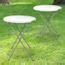 Lot De Tables Hautes Mange Debout Pliante Grand Plateau Cm