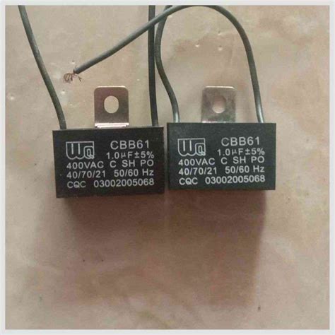 Jual Kapasitor 1uf 400v Capacitor Kipas Angin 1 Uf 400 VAC Capasitor