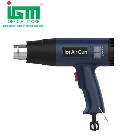 Jual IGM Hot Air Gun Hot Gun Alat Pemanas Stiker Kaca Film W Electric Hot Air Gun V