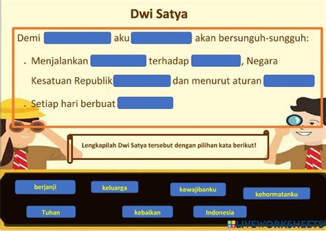 Lathan Pramuka 2 Worksheet Live Worksheets