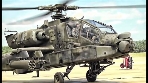 Ah 64d Apache Helicopter Preflight Weapons Check Youtube