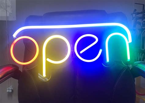 Download Neon Lights Typography Artwork Wallpaper | Wallpapers.com