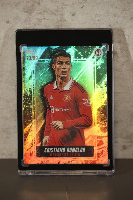 2022 Topps Knockout UCL Cristiano Ronaldo Parallel 99 1 Card