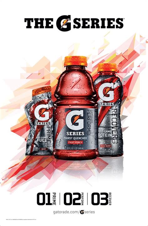 Gatorade Evoluciona And New Line G Series Illustration For 2 Advertising