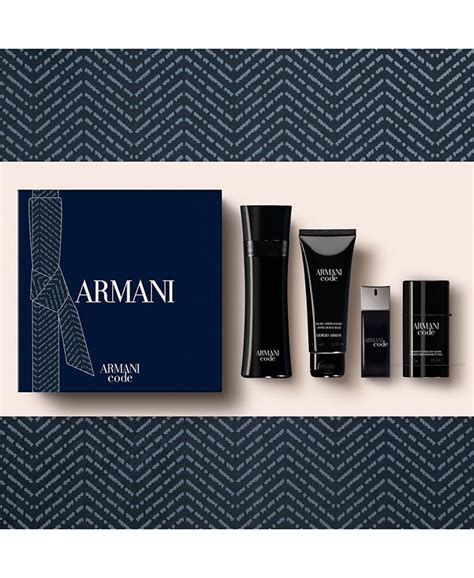 Giorgio Armani Men's 4-Pc. Armani Code Eau de Toilette Gift Set - Macy's