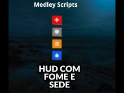 Hud System Sistema De Fome E Sede MTA YouTube