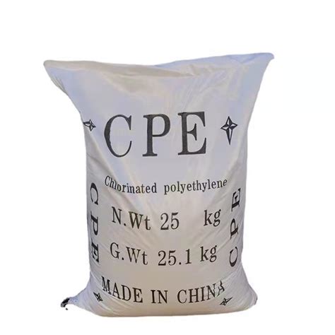 Chlorinated Polyethylene Powder CPE 135A PVC Rubber Impact Modifier