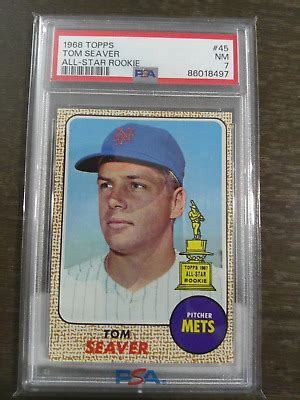 Topps Tom Seaver Psa Nm Ebay