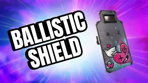 First Look At The Ballistic Shield In Fortnite Chapter Season Youtube