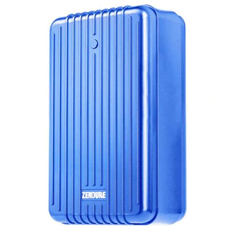 Zendure Supertank Mah W Pd Portable Power Bank Blue