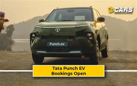 New Tata Punch Ev Bookings Open