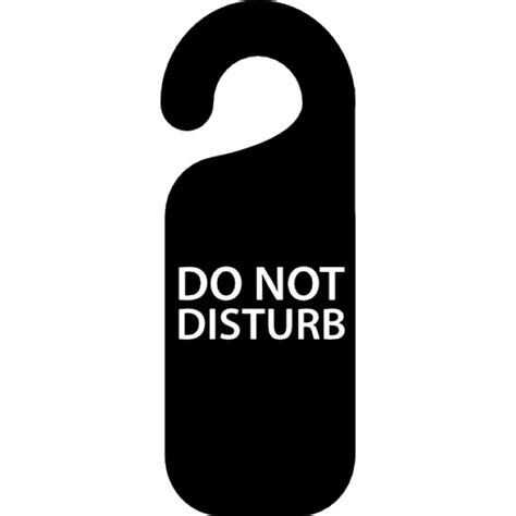 Do Not Disturb Icon Free Icons Library