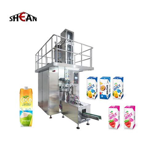 Ml Stainless Steel Aseptic Brick Carton Filling Machine For Fruit