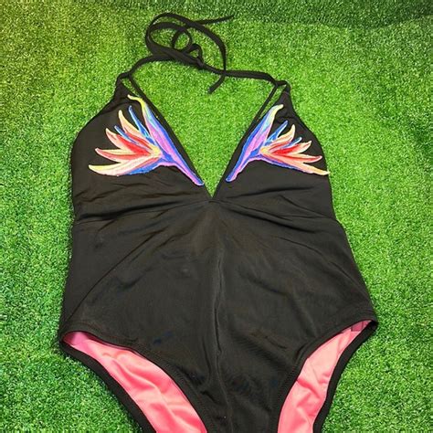 Pink Victorias Secret Swim Victorias Secret Swim One Piece Bathing