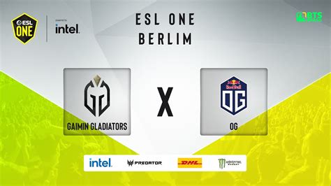 Pt Br Gaimin Gladiators Vs Og Esl One Berlin Major Jogo