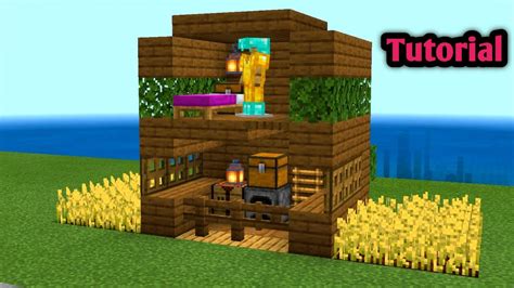 Minecraft How To Build A Small Survival House Minecraft Small