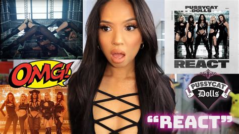 Pussycat Dolls “ React” Mv Reaction Youtube