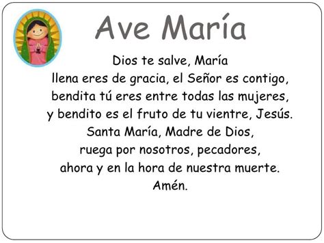 salve María - Búsqueda de Google | Oraciones, Oracion dios te salve ...