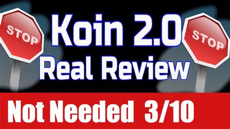 Koin Review Not Needed Koin By Billy Darr Real Honest