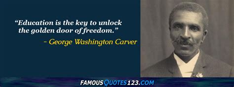 George Washington Carver Quotes on Truth, Nature', Learning and Inspiration