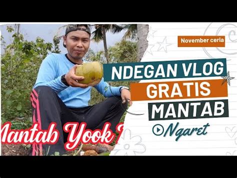 Ndegan Gratis Menikmati Kelapa Muda Degan Sebelum Pulang YouTube