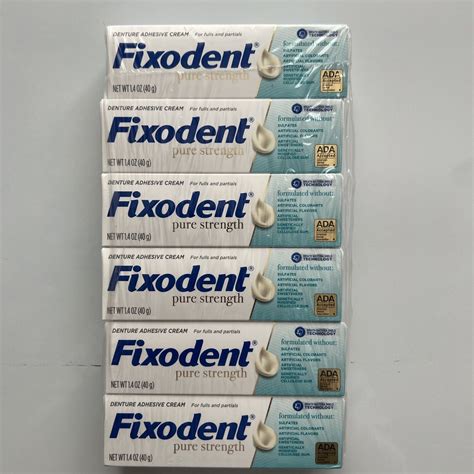 Fixodent Pure Strength Full Partial Denture Grelly USA