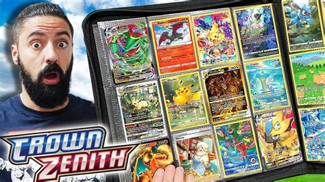 Mi Coleccion De Crown Zenith Y Apertura De Sobres Cartas Pokemon