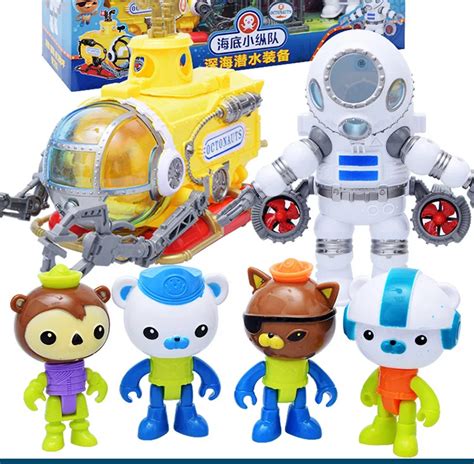 Aliexpress.com : Buy Octonauts Big Submarine Diving Suit Set & 4pcs ...