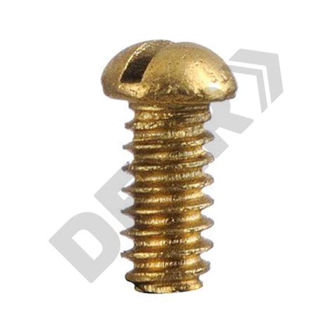 TORNILLO BRONCE 3 16 X 3 8 CABEZA REDONDA PEIRANO 4780 40 BC 10