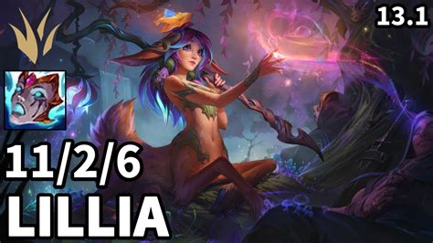 Lillia Jungle Vs Udyr Euw Master Patch Youtube