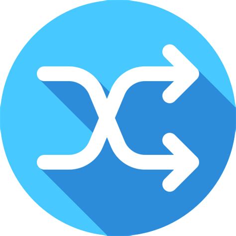 Shuffle Generic Flat icon