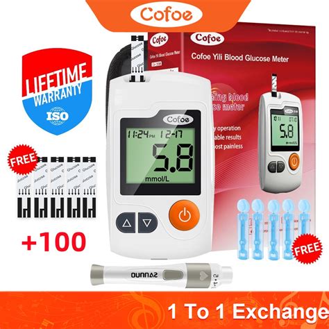 Cofoe Yili Blood Glucose Meter Glucometer Intelligent Diabetes Blood