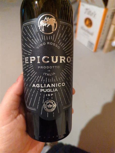 Nv Femar Vini Aglianico Epicuro Puglia Igt Italy Puglia Puglia Igt