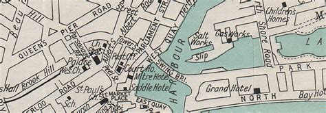 Ramsey Vintage Towncity Plan Isle Of Man Ward Lock 1929 Old Vintage Map