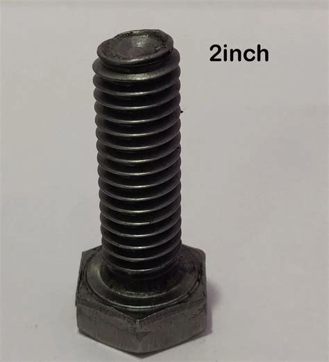 M Mm Inch Mild Steel Hex Bolt At Rs Kg In Pune Id