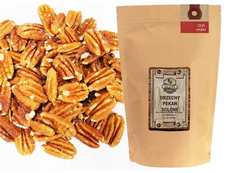 PEKAN 500 G ORZECHY PECAN PEKANY SOLONE POLÓWKI 10816347757 Allegro pl