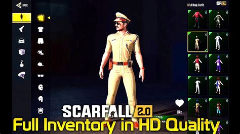 New Indian Battle Royale Game Inventory Showcase ScarFall2 0