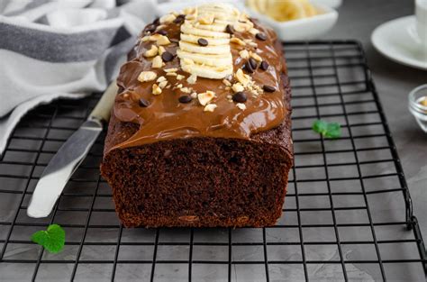 Bolo De Chocolate Aveia E Banana Fácil Para O Café Da Manhã Receita