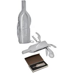 Pocket Wine Bottle Opener Set - FindGift.com