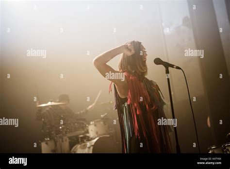 The French band Yelle performs a live concert at VEGA in Copenhagen ...