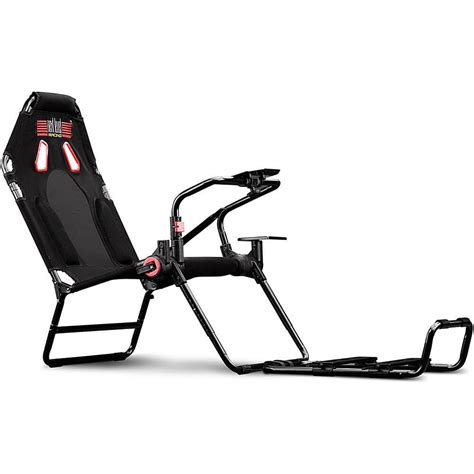 Next Level Racing Gtlite Foldable Simulator Cockpit Black Nlr S