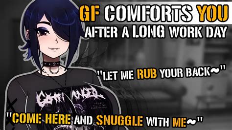 【asmr】【roleplay】 Gf Comforts You After A Long Day At Work [f4a