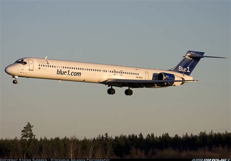 Mcdonnell Douglas Md 90 30 Blue1 Aviation Photo 1318609