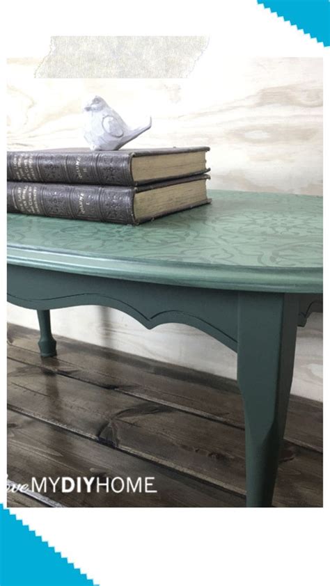 Coffee Table Goes Green - Literally! | Coffee table, Furniture makeover ...