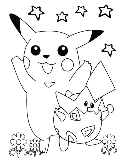 Pokemon Coloring Book Printable